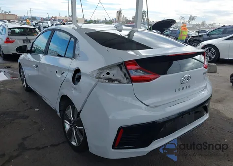 2019 Hyundai Ioniq Hybrid Limited from USA, damaged, VIN KMHC85LC4KU131299